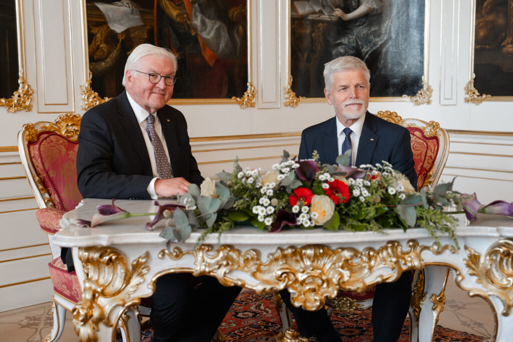 Setkání německého a českého prezidenta na Pražském hradě, 29. 4. 2024, foto: Tomáš Fongus, KPR (Kancelář prezidenta republiky)